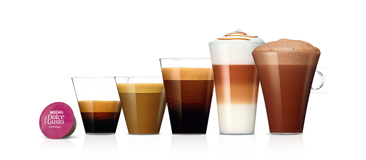 Kafijas dzērieni kapsulās | NESCAFÉ® Dolce Gusto® header image