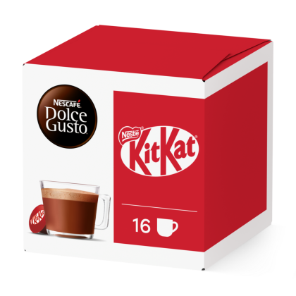 Front view of KitKat &reg; Hot Cocoa box