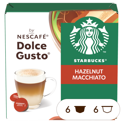 Starbucks&reg; Hazelnut Macchiato kastes priek&scaron;skats